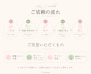 美容・サロン系チラシ作成します 女性向けデザイン×情報整理｜世界観も伝わりやすさも大切に イメージ9