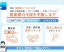 事業者向け　提案書・企画書・書類の作成支援します 現、提案書作成コンサルタントがブラッシュアップします イメージ1