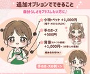 SNS用｜可愛くて目立つゆるかわアイコンを描きます 商用OK｜表情違いあり！テンプレートで安心！簡単オーダー♪ イメージ3