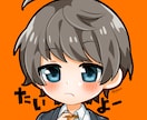 まるっこい絵柄のアイコン描きます 版権作品、オリジナルキャラクターどちらも◎ イメージ5