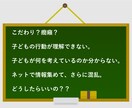 発達障害★応用行動分析に基づく、お家療育教えます 50分間リアルタイムチャット☆でお家療育の策を練ります イメージ4