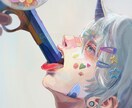 4月までの特別価格☺︎透明感のあるイラスト描きます アイコンやサムネに使用するイラストをお探しの方へ イメージ1