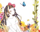 1500円〜 アイコンなどに イラスト描きます マスキングテープを使ったアナログイラスト イメージ1