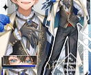 目を引く可愛らしい貴方だけのイラスト描きます 世界観を活かした1枚絵.mvイラスト.アイコンなど.ᐟ イメージ3