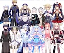 Vtuber向け高可動Live2Dモデル制作します 企業V担当経験有！オプション無しで企業並の高可動モデリング✨ イメージ8