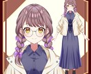 11月納品★Live２Dモデルの全工程制作致します くっきりキラキラした絵柄が得意★ イメージ5