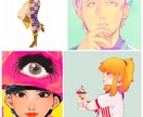 リアルめで優しい女の子のイラストの作成をします アイコン、ヘッダー等で使用できるかわいいイラストを制作！ イメージ3