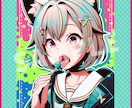 キャラの立ち絵や1枚絵を制作します かわいいイラストなら任せて下さい！！ イメージ7