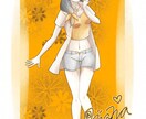 絵描きvtuberが配信者向けのイラスト描きます 他とは違う絵柄でいい意味で溶け込まないイラスト！ イメージ4