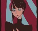 スタイリッシュなイラストを描きます かっこいいイラストを描きます。厚塗りや、全身でも顔面でも。 イメージ6