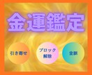 金運占い/あなたの引き寄せ力覚醒鑑定をします 不安を「豊かさ」に変える。金脈を整える作戦会議 イメージ1