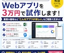 こんなWebアプリ欲しい。を3万円で試作します 業務や趣味など「こんなアプリが欲しい」をご相談ください！ イメージ1