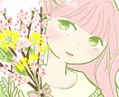 ふんわり優しい女の子イラストアイコン描きます ガールズイラスト　デジタルにて イメージ3