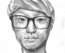 写実的な似顔絵スケッチ描きます 素朴で落ち着いた抽象画をおとどけ イメージ3