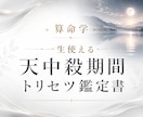 一生使える天中殺期間トリセツ鑑定書を作成します いつ訪れるか、どう過ごすか、何を避けるべきか分かる完全ガイド イメージ1