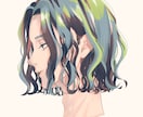 SNSアイコンなどに使えるイラスト描きます 可愛い系綺麗系かっこいい系なんでもお受けいたします。 イメージ1