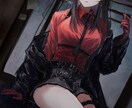 目を引く色彩の厚塗りイラスト描きます 個性派!つやつや鮮やか個性的な質感の厚塗り イメージ4