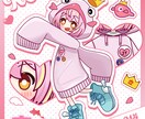 Vtuberのプロフィール画像を作成します 目の引くプロフィール画像でSNS運用に差をつけよう！ イメージ2