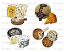手描き感を大事にした食べ物イラスト描きます 商用利用◎メニュー、チラシ、挿絵に使える手描き感あるイラスト イメージ1