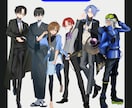 表情差分2種付きの線画が綺麗な立ち絵を制作します 【9月限定料金】男性から女性、獣人まで対応可能です！ イメージ4