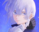 アイコンの絵や動画などの一枚絵を描きます ラフ提出あり！2週間以内に納品します！ イメージ3