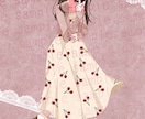 おしゃれな女の子の全身イラストを描きます 好きなお洋服を、もっと特別に。 イメージ5