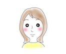 アイコン等に!お顔の似顔絵やイラストゆるく描きます snsアイコン、名刺、プレゼントに!男性も女性もゆるカワに! イメージ2