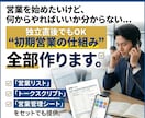 初期営業の仕組み一式作ります 独立・小規模向けの営業リスト・トーク・管理表を作成 イメージ2