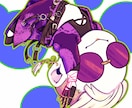 限定価格！スーパーデフォルメイラスト制作します グッズ・配信用・細部の描き込み・ダイナミックな構図が得意です イメージ3
