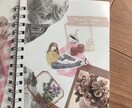 一点物のコラージュを作成します 淡色好き現役大学生によるあなたに贈るコラージュ作成 イメージ2