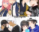 夢絵オーダーお描きします アイコン/一枚絵/BL・GL可 イメージ5