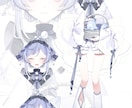 アイコン/MVイラスト/全身立ち絵をお描きします 透明感あるイラストをお届けします◎ イメージ4