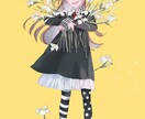 魅力的なイラスト描きます 立ち絵・一枚絵などお任せください。 イメージ4