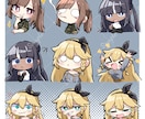 デフォルメのLINEスタンプを作成します 貴方のキャラクターを表情豊かに、可愛く描きます！ イメージ6