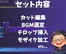 丸投げセット！！どんなジャンルでもやります 一括丸投げ動画編集セット！！どんなジャンルでもどうぞ！！ イメージ2