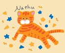 海外風タッチ♡可愛いペットを描きます ポップな雰囲気が好きな方へお届けします イメージ3