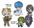 デフォルメ・SDイラスト制作いたします アイコン・動画用など様々な用途で対応可能！ イメージ2