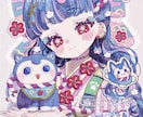 ロココアンティークな世界観のイラストを描きます 華やかで優美な世界観！サムネイルやアイコン、グッズなどに イメージ2