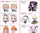 商用利用料込！可愛いミニキャラお描きします 商用利用料、二次利用料、表情3種込みの料金です イメージ8