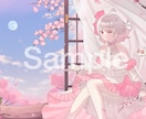 心に残る繊細な一枚絵を描きます 歌みた/立ち絵など、ハイクオリティなイラストを描きます イメージ6
