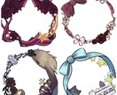 IRIAM向け立ち絵描きます 立ち絵/デフォルメ/モチーフアイコンリングなど！ イメージ10