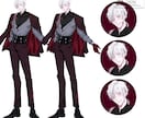 TRPG、ゲームで使う男性キャラ立ち絵作成します bl漫画家が描く色気のある男性キャラクター イメージ4