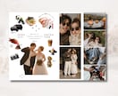 Canva 秋婚プロフィールブック作成できます 8ページセットテンプレート！簡単に作成できて時短！ イメージ3
