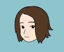 2~3日で納品！使いやすい似顔絵アイコンを描きます ビジネス用のチャットツールでも使いやすいのが特徴です イメージ1