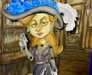 オリジナルデザインのペーパードールキット作成します 服や小物も簡単カスタマイズ　部屋に飾るもよし、連れ歩くもよし イメージ4