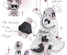 修正何度でも◎ホラーで雰囲気あるイラストを描きます ドリームコアやエンジェルコアなどの不穏でかわいいイラストを！ イメージ9
