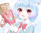 SNS用イラスト描きます 可愛いアイコン・イラスト描きます イメージ1