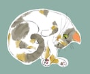 あなたのペットをイラストにします 可愛いうちの子、ポップで可愛いイラストにしたいという方へ イメージ4