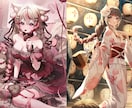 商用込◎美麗で存在感ある一枚絵/アイコン制作します サムネやMV、ゲーム、グッズ、書籍、SD…柔軟にお届け イメージ4