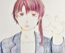 色紙にイラストを描きます 水彩色鉛筆の絵が欲しい人必見！ イメージ2